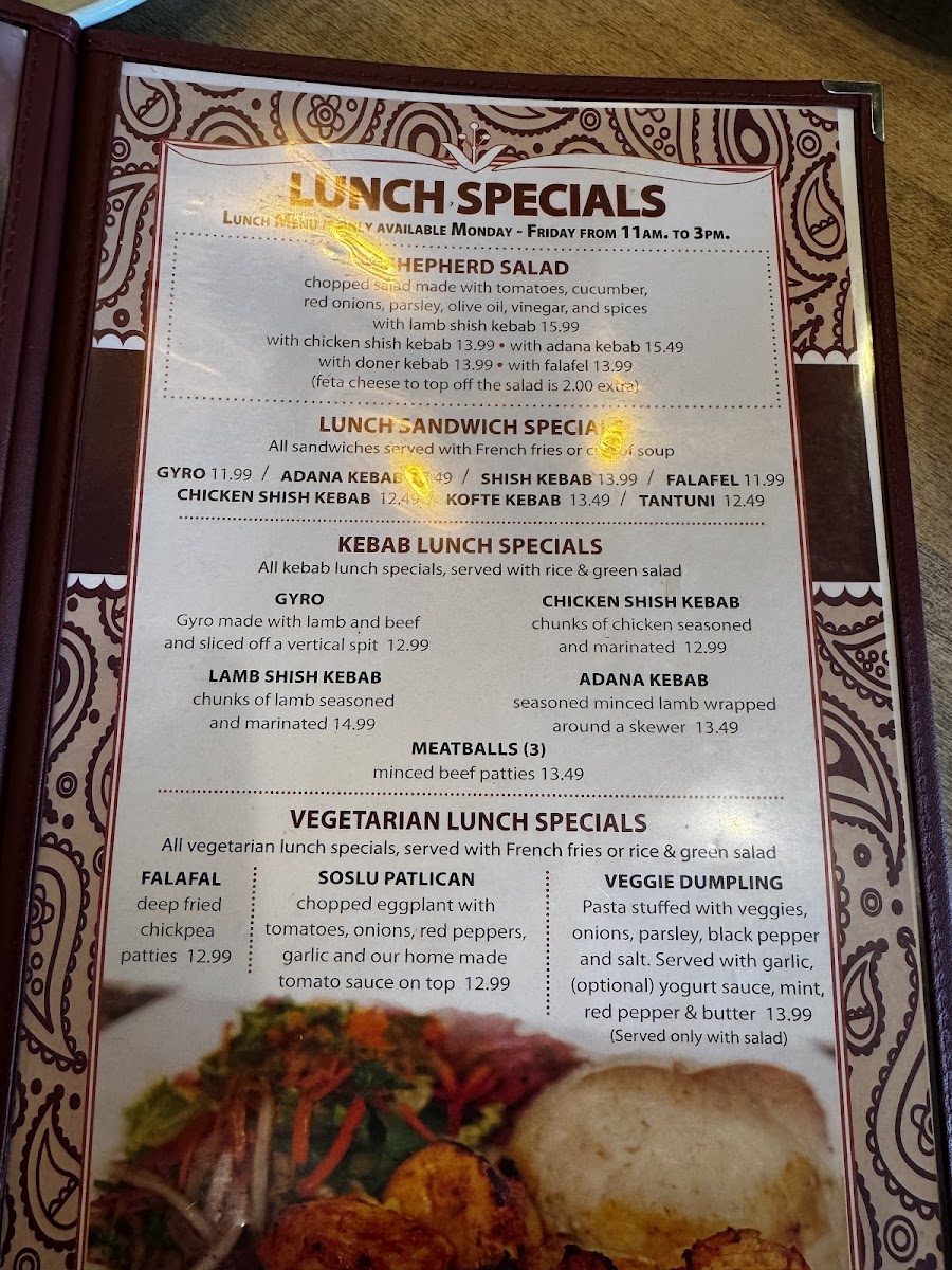 Anatolian Kitchen Menu - Image 5